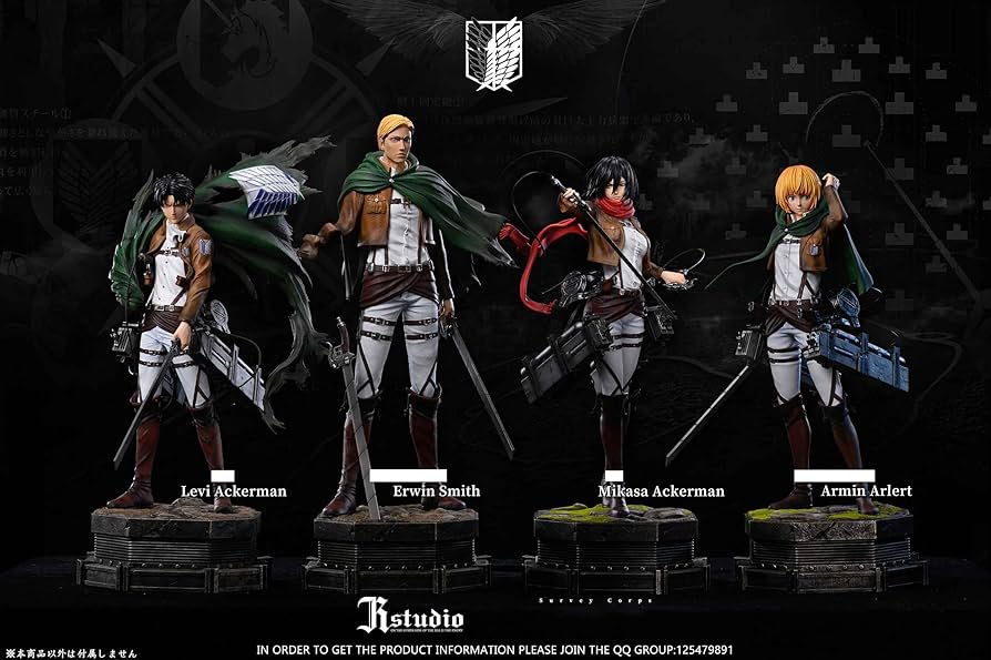 Amazon | エルヴィン・スミス フィギュア 1/4スケール 塗装済み完成品