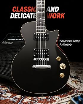 Amazon | Donner エレキギター 初心者セット LPタイプ 39インチ フル