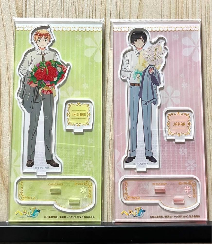 Amazon.co.jp: ヘタリア アクスタ 日本 イギリス 花束 : ホビー