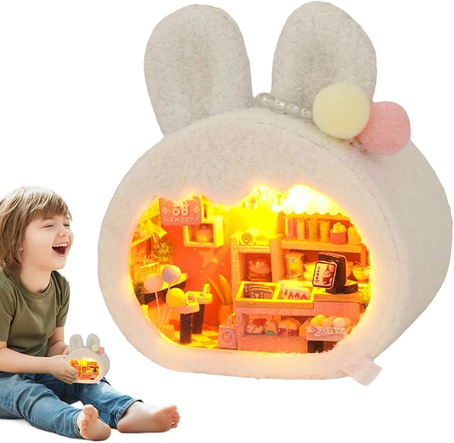 Amazon | プリンセスドールハウス、女の子用木製ぬいぐるみドール