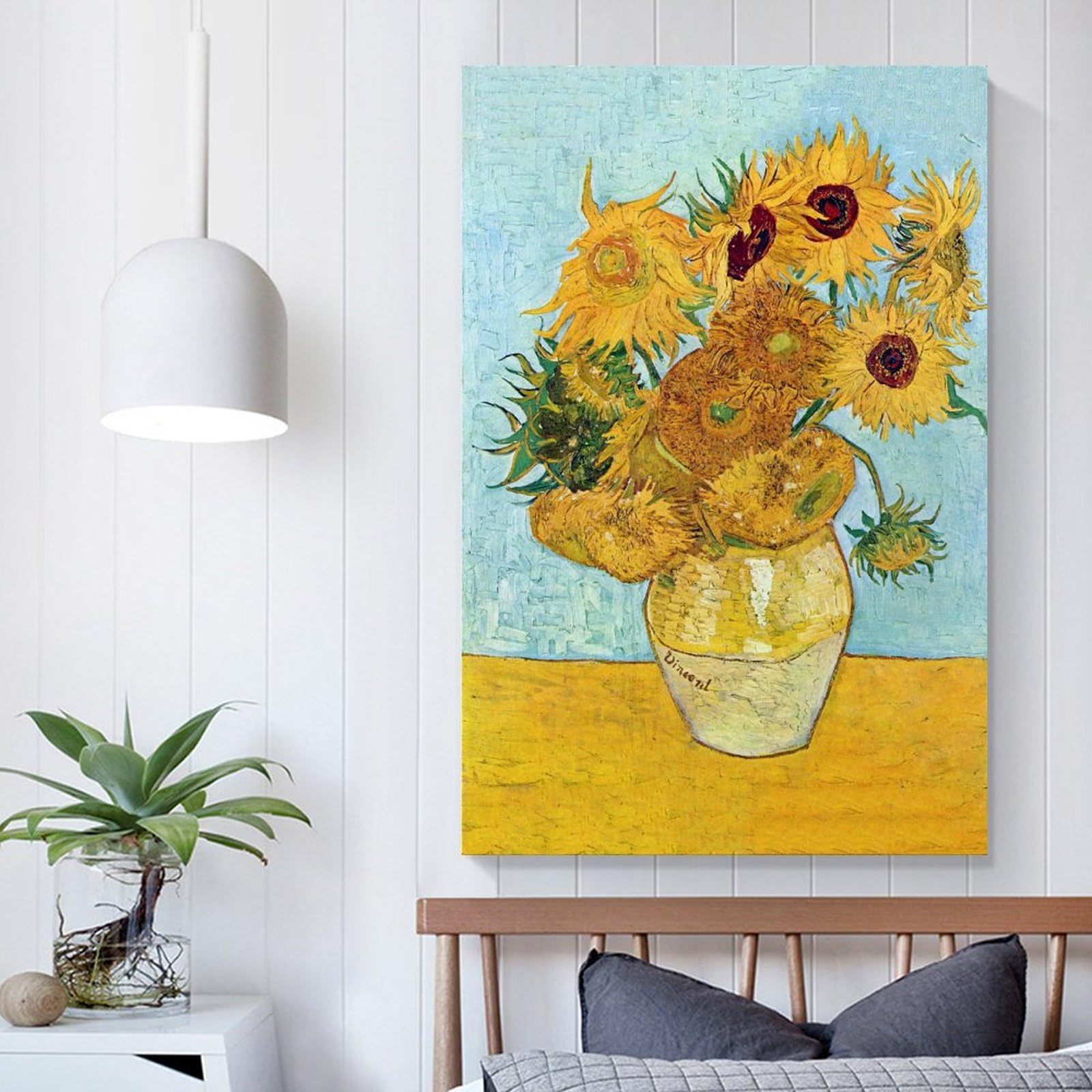 Amazon｜Vincent Van Goghフィンセント・ファン・ゴッホ「ひまわり（12