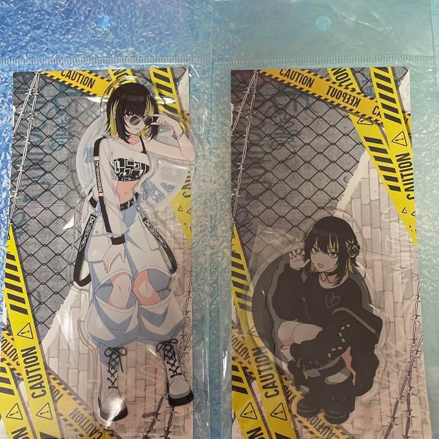 Amazon.co.jp: 斑鳩ルカ アクリルスタンド2種セット 渋谷109