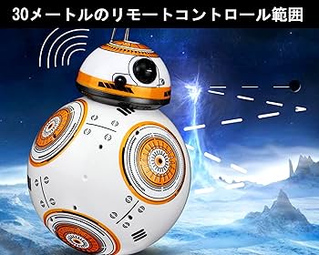 Amazon.co.jp: Bb-8 ラジコン ロボット 磁気サスペンション構造 水陸