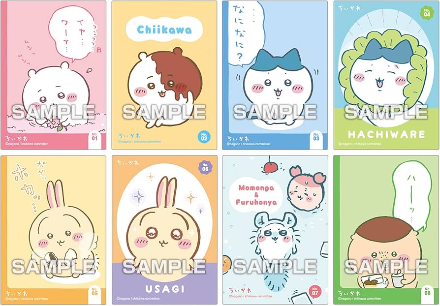 Amazon | ちいかわ キラキラクリアカードコレクションガム 初回限定版