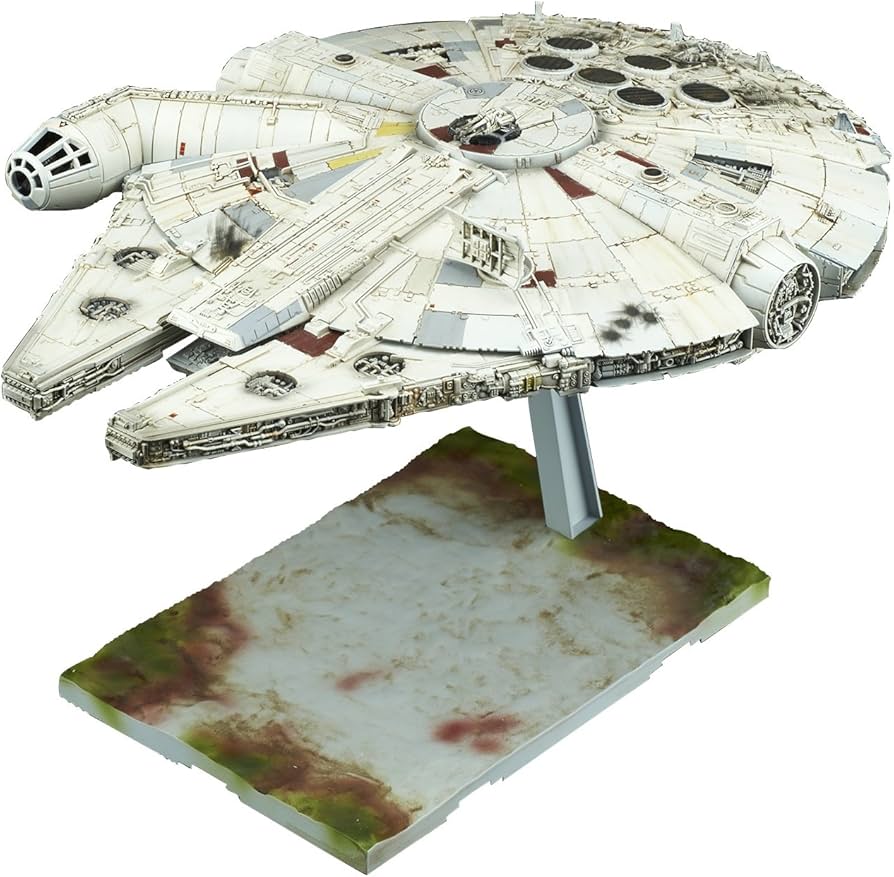 Amazon.com: BANDAI Hobby 1/144 Millennium Falcon Star Wars: The