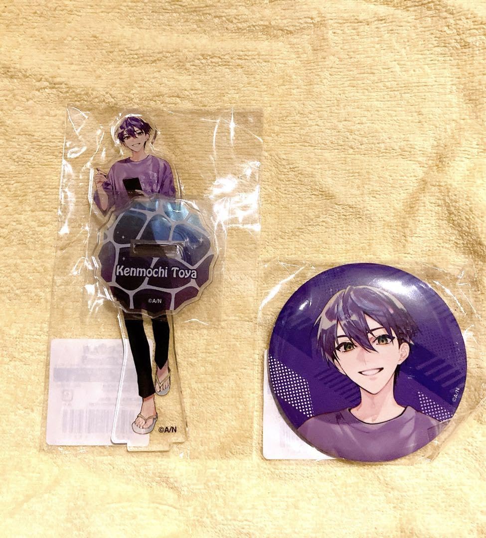 Amazon.co.jp: スイパラ コラボ 海の家 剣持 アクスタ 缶バッジ 江ノ島