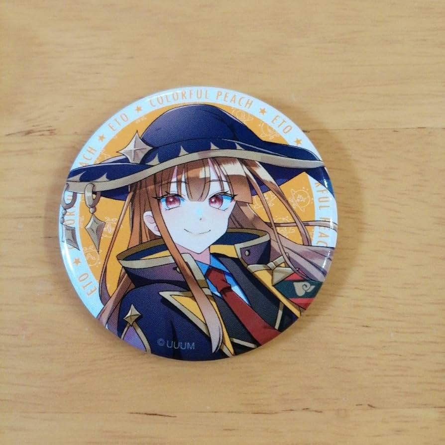 Amazon.co.jp: カラフルピーチ からぴち 魔法学園 缶バッチ えと