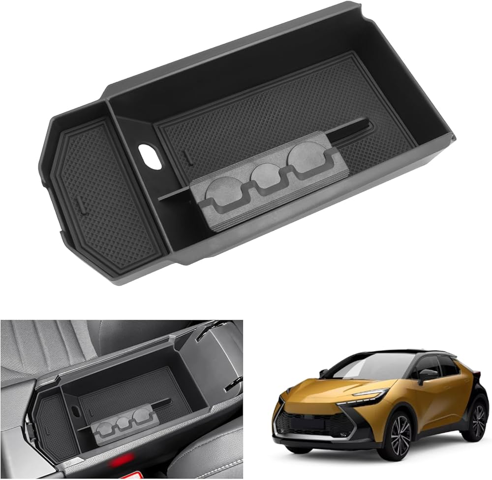 GAFAT Yeni C-HR Hybrid 2024 2025 Orta Konsol Saklama Kutusu, CHR