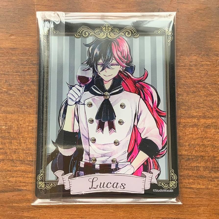 Amazon.co.jp: あくねこ アクリルカード ルカス : おもちゃ