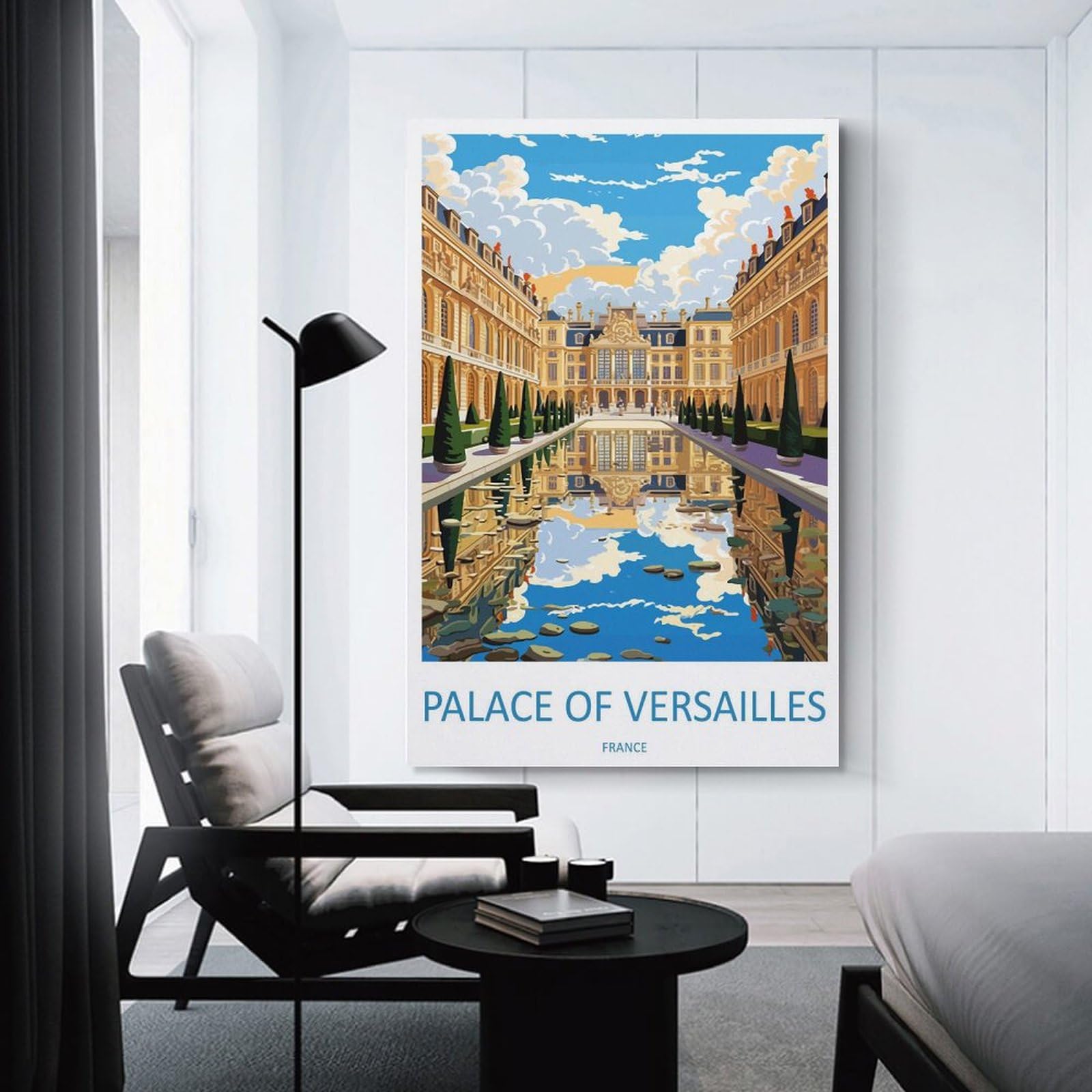 Amazon.com: Versailles Palace Travel Print West Versailles Palace