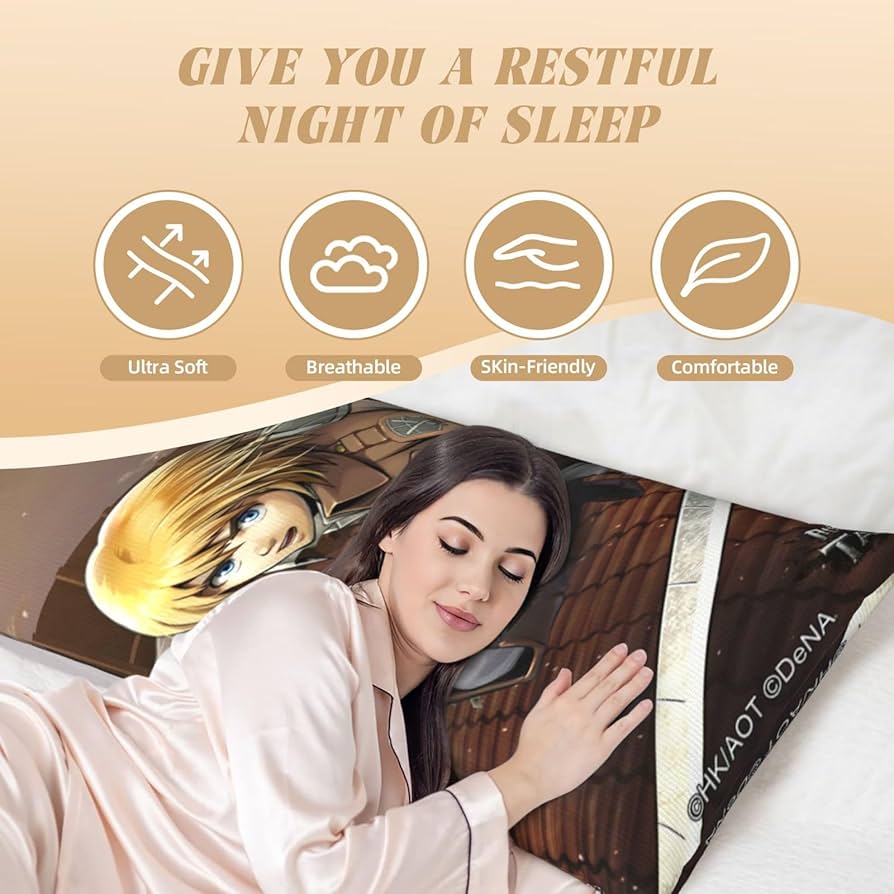 Amazon｜抱き枕カバー 進撃の巨人 アルミン・アルレルト 抱き枕