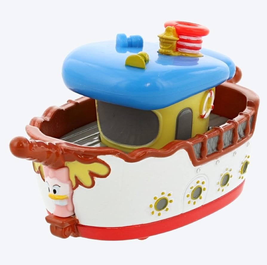 Amazon.co.jp: トミカ ビークルコレクション ドナルドのボート(ミス