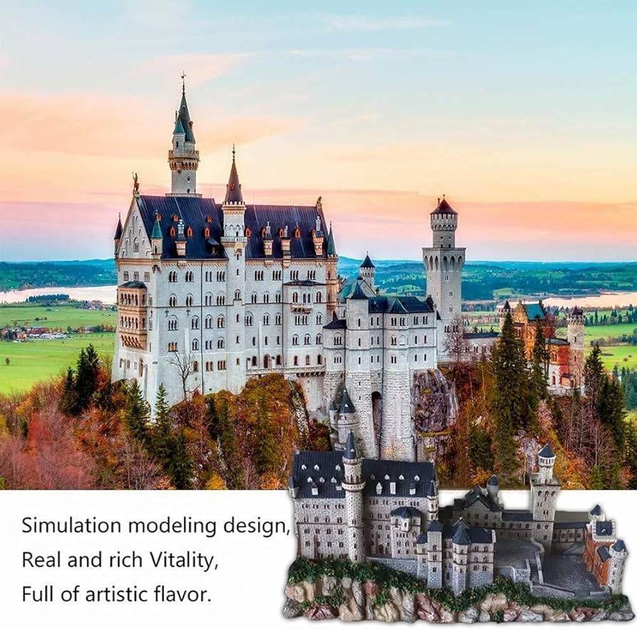 Amazon.co.jp: NUNETH装飾用彫刻、ドイツ ノイシュヴァンシュタイン城