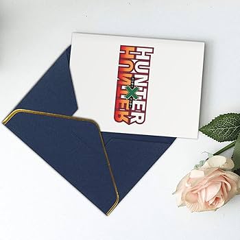 Amazon | ハンター×ハンター グリーティングカード V フラップ封筒