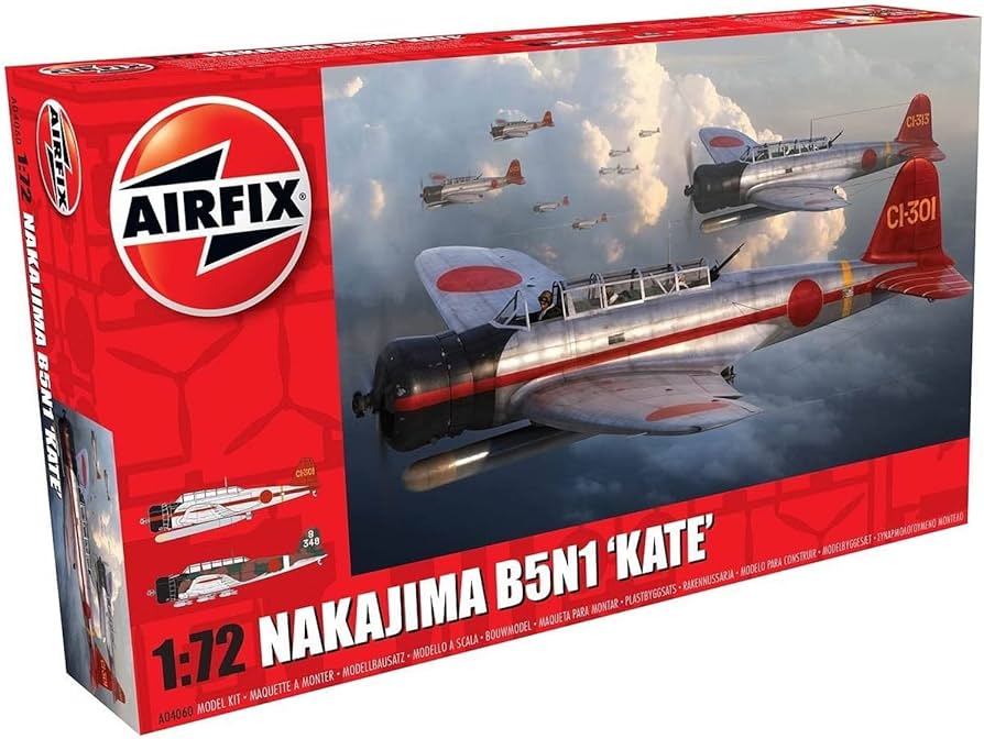 Amazon | エアフィックス(Airfix) 1/72 九七式 艦上攻撃機 一一型 B5N1
