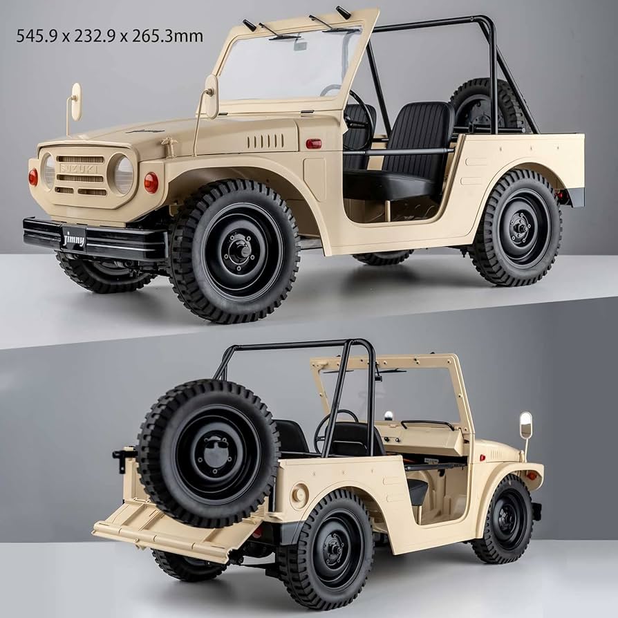 Amazon.co.jp: FMS 1：6 LJ10 ジムニーRCクローラー、レトロな