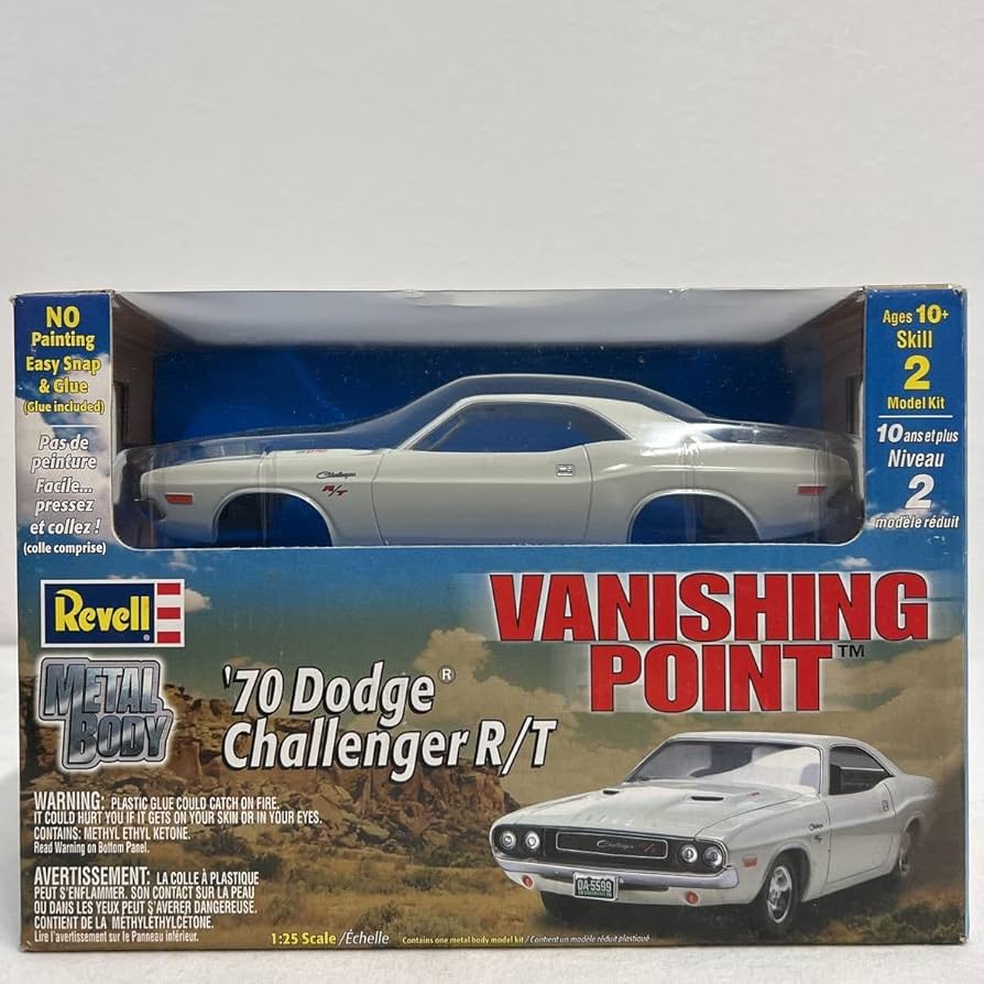 Amazon | 未組立 Revell Metal Body 1/25 VANISHING POINT '70 Dodge