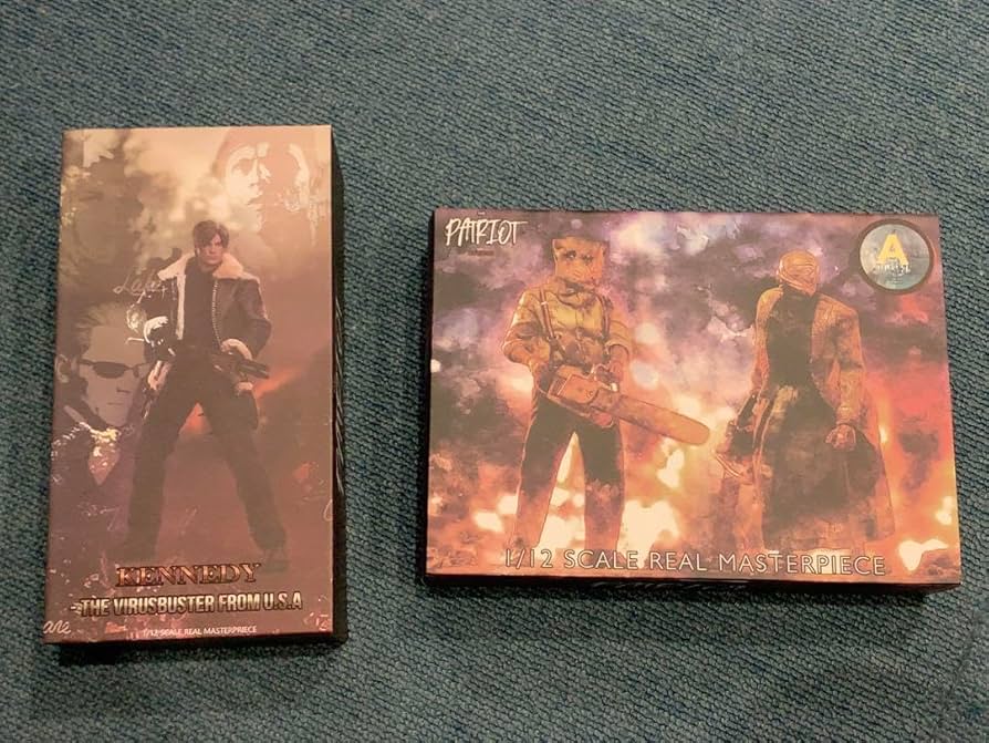 Amazon.co.jp: バイオハザード4 レオン とチェーン男 フィギュアセット