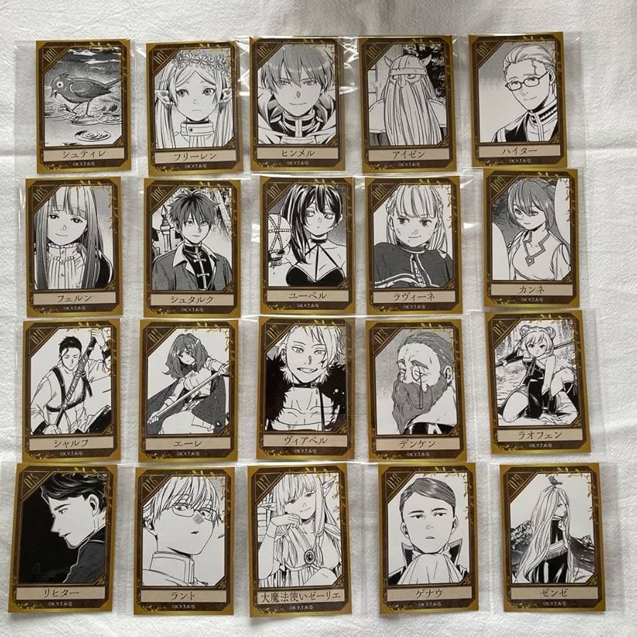 Amazon.co.jp: 葬送のフリーレン HMVフェア特典 カード 全20枚 : おもちゃ