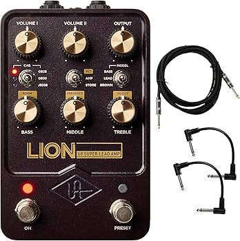 Amazon.com: Universal Audio UAFX Lion '68 Super Lead Amp Pedal