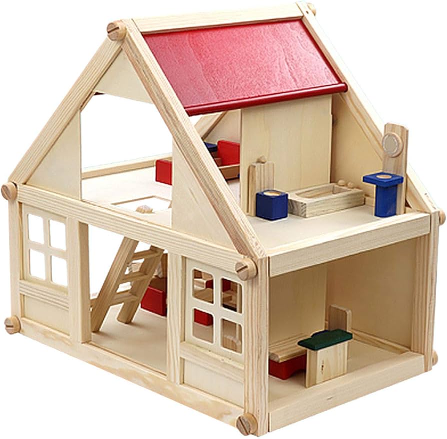 Amazon | LEKING ドールハウス ミニチュア 家具セット 木製 女の子