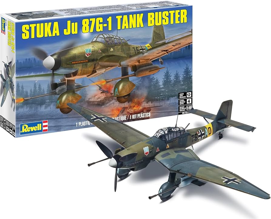 Amazon | アメリカレベル 1/48 ドイツ空軍 Ju87G-1 スツーカ