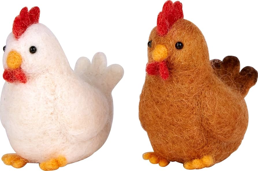 Amazon | ハマナカ フェルトキット Aclaine mascot にわとりフレンド