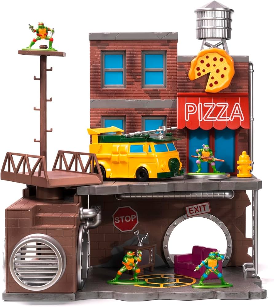 Amazon.com: Jada Toys - Turtles Nano Scene : Toys & Games