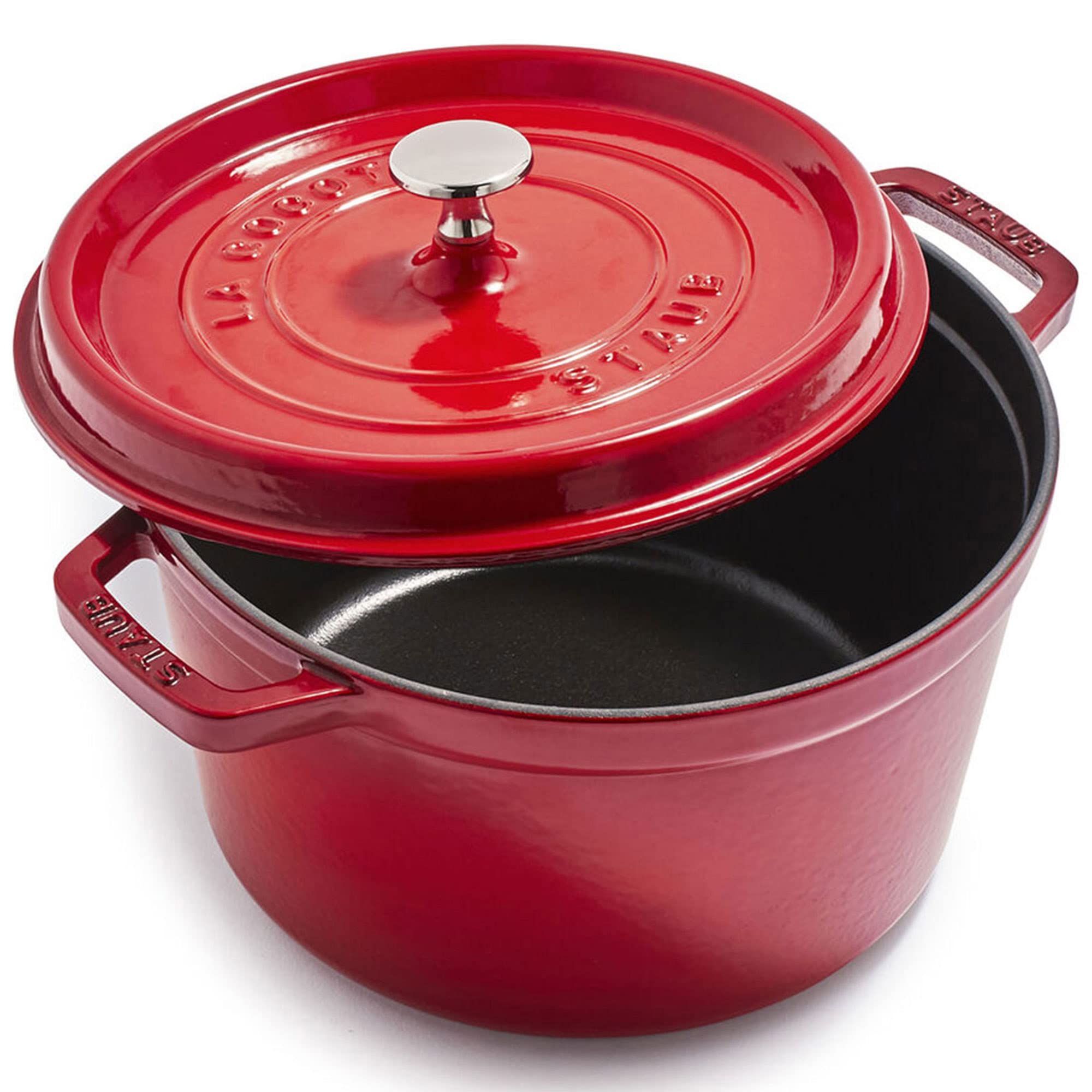 Amazon.co.jp: Staub (ストウブ) 鋳鉄製ダッチオーブン 高さ5クォート