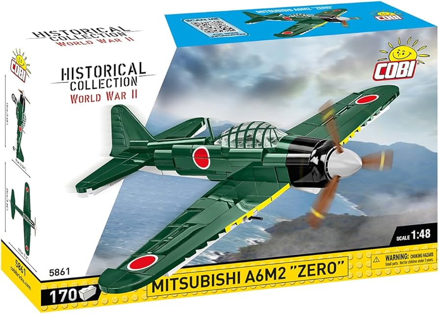 Amazon.com: COBI Historical Collection WII Mitsubishi A6M2 Zero