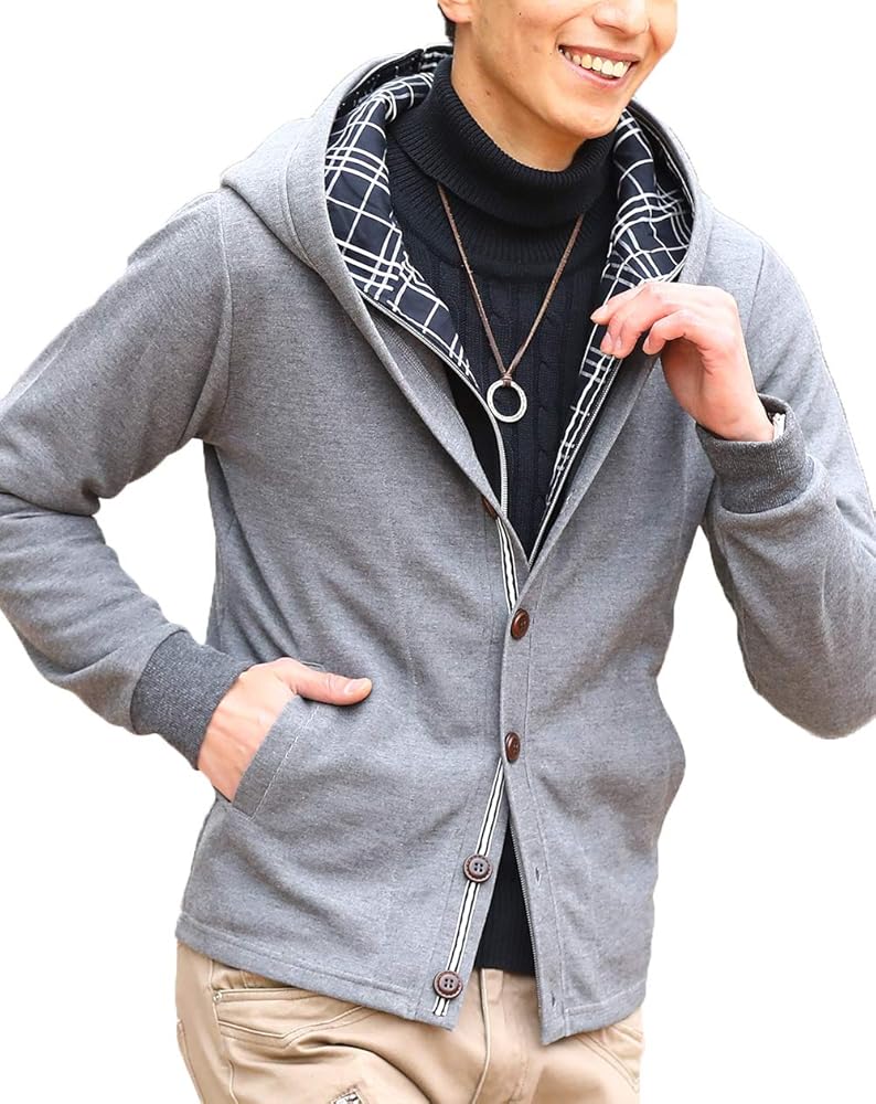 Amazon.co.jp: [MENZ-STYLE] メイズスタイル フェイクレイヤードダブル