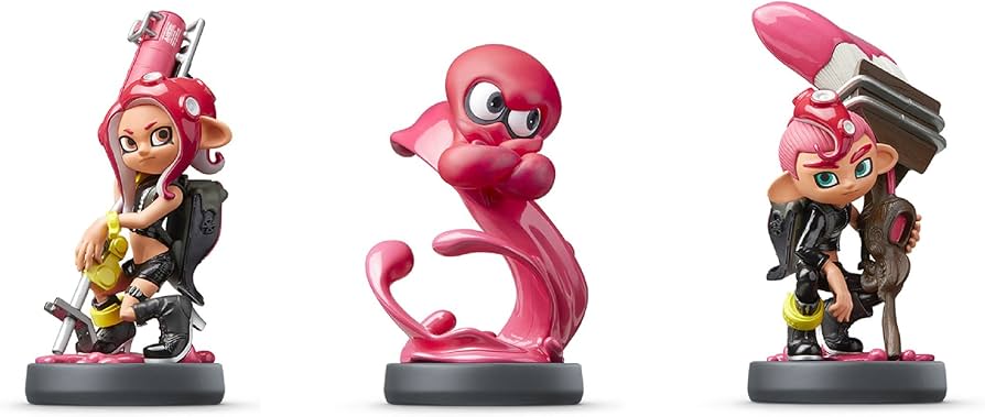 Amazon.com: Nintendo Splatoon Series - Octoling Amiibo Triple Set