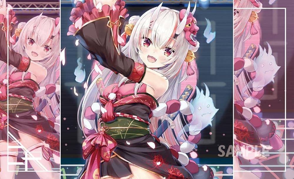 Amazon.co.jp: ホロライブ 百鬼あやめ スリーブ プレイマット セット 1