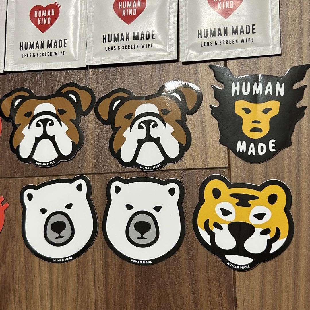 Amazon.co.jp: HUMAN MADEファイル ステッカー セット : 文房具