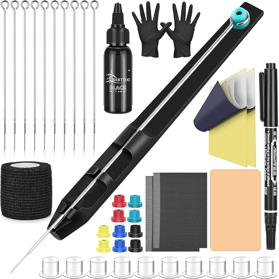 Amazon | BAMTTOO ハンドポーク タトゥーキット 初心者 ハンド ホーム