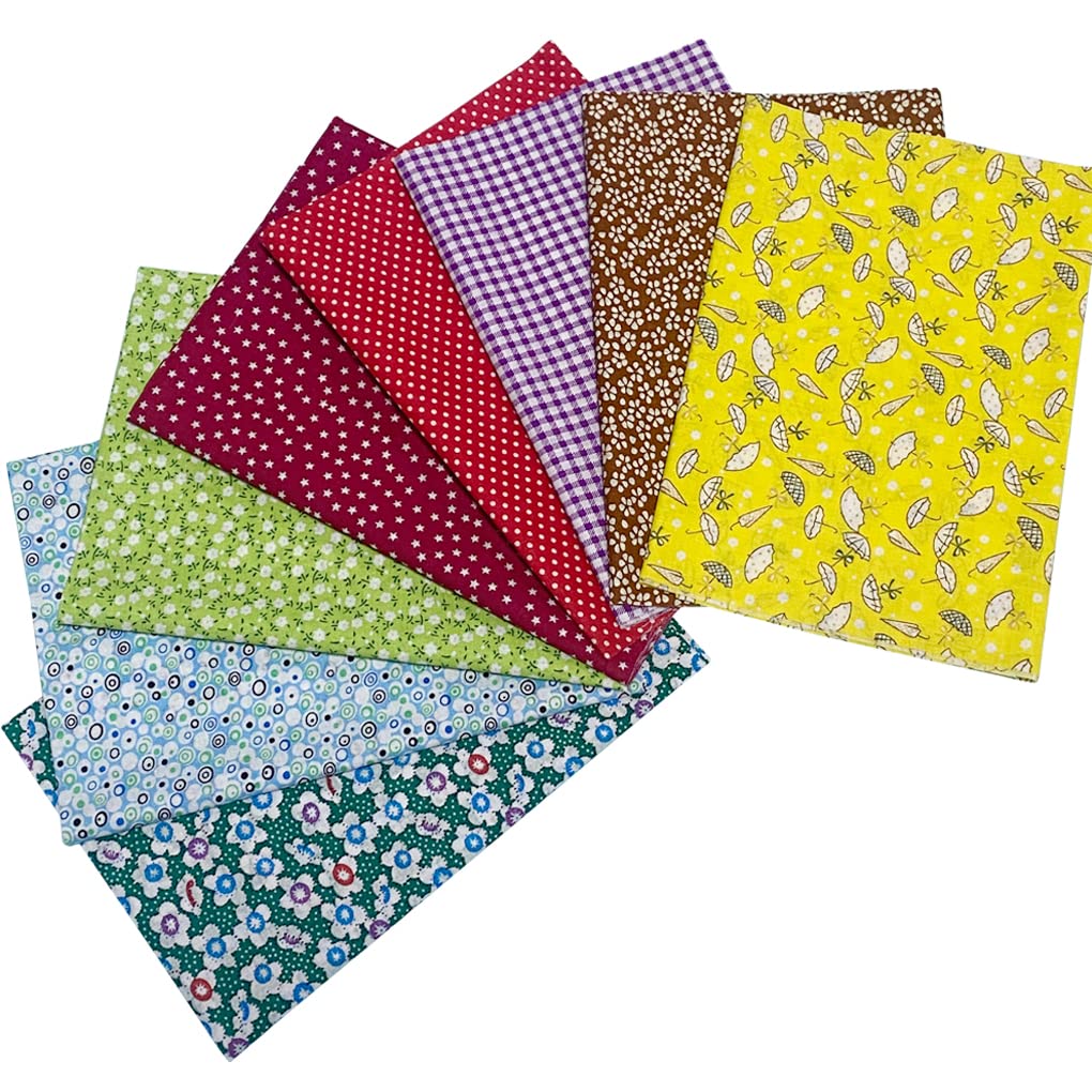 Amazon.com: Jukway 8Pcs 20 x 20 Inch Sewing Fabric Squares, Cotton