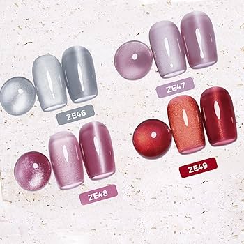 Amazon | TOMICCA マグネットジェル ネイル 微粒子猫目ジェルラメ