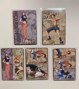 Amazon.co.jp: なか卯 コラボ ONEPIECE カード 5枚セット : おもちゃ