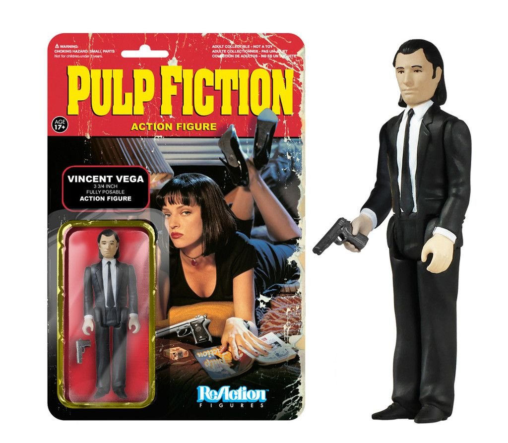 Amazon.co.jp: Pulp Fiction Vincent Vega ReAction Figure : 文房具