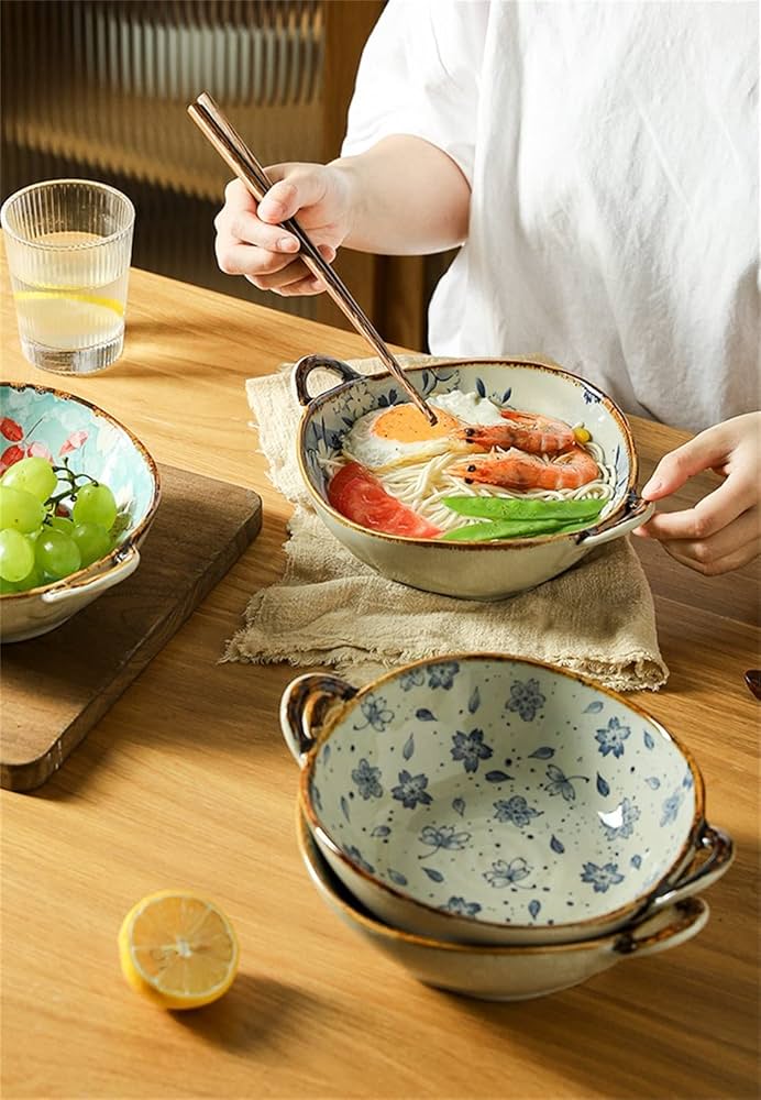 Amazon.com | Pasta Bowl Dinnerware for Kitchen- Soup Pasta Bowls