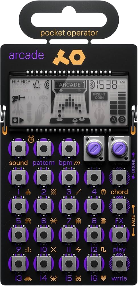 Amazon.com: Teenage Engineering Pocket Operator PO-20 Arcade