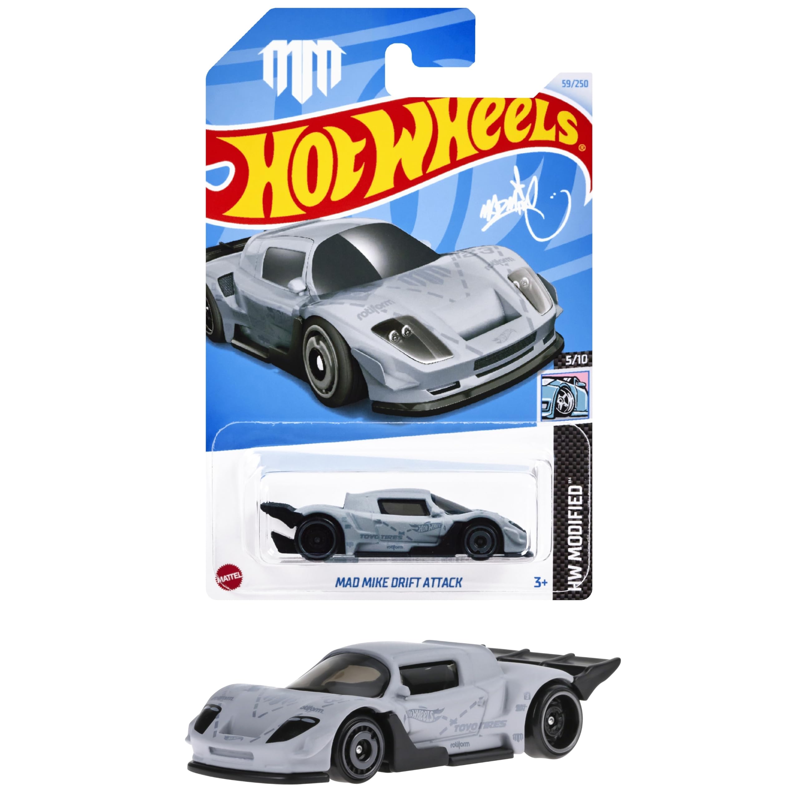 Amazon | ホットウィール(Hot Wheels) ベーシックカー マッド・マイク