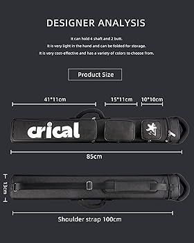 Amazon.co.jp: CRICALプールキューケース 2x4 ハードプールスティック