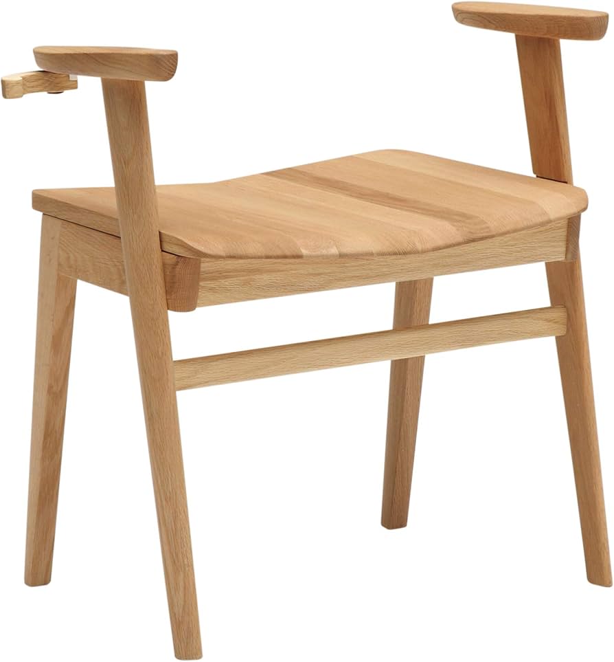 Amazon.co.jp: 【カリモク正規品】 アーム付 スツール ピュアオーク