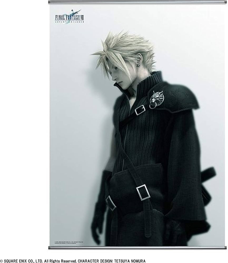 Amazon.co.jp: ファイナルファンタジーVII[7] ウォールスクロール