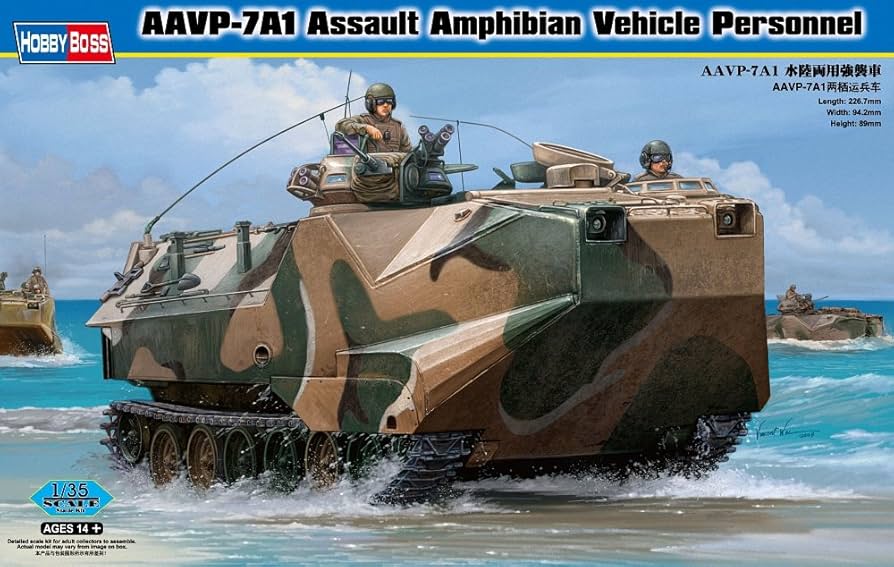 Amazon.com: Hobby Boss AAVP-7A1 Assault Amphibian Vehicle