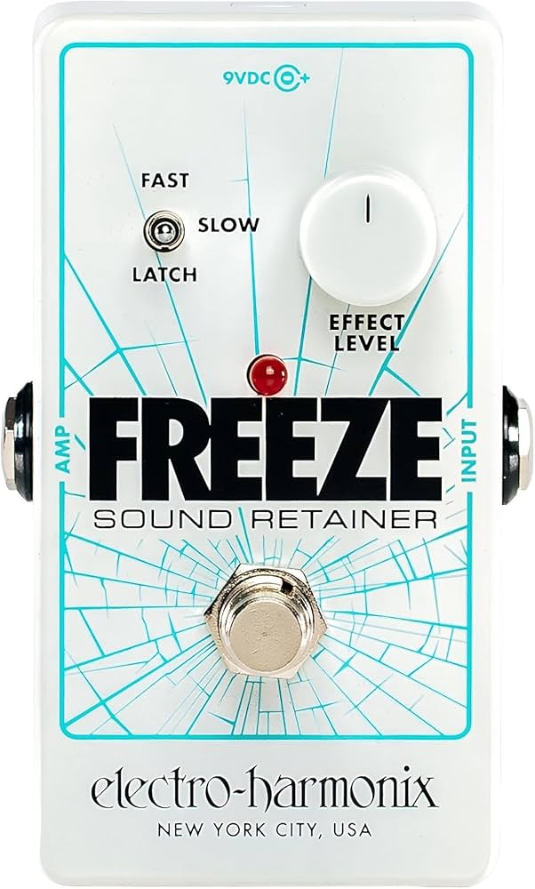 Amazon.com: Electro-Harmonix Freeze Sound Retainer Pedal : Musical
