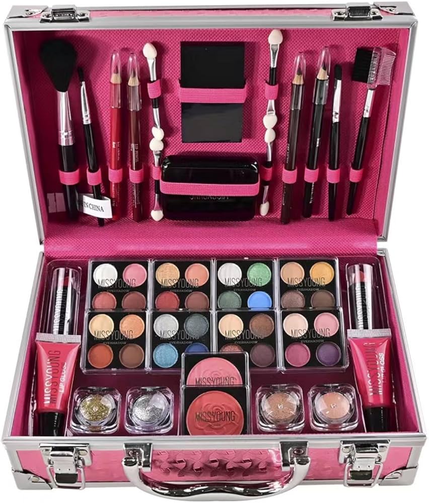 Amazon | メイクアップセット 56点 フル美容化粧品 メイクセット