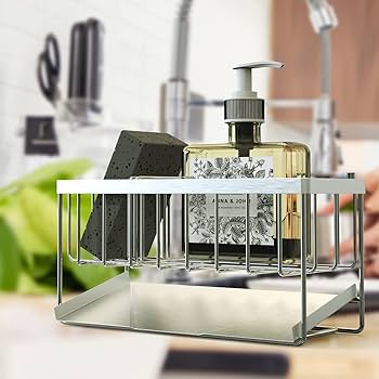 Amazon｜mengmiandaxia スポンジラック スポンジホルダー 防錆