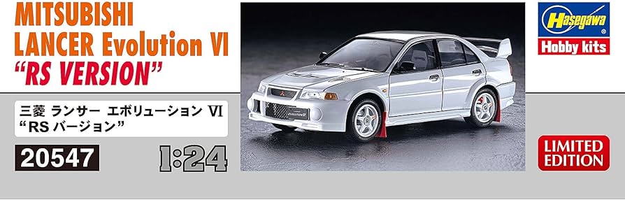 Amazon | ハセガワ 1/24 三菱 ランサーエボリューションVI RS